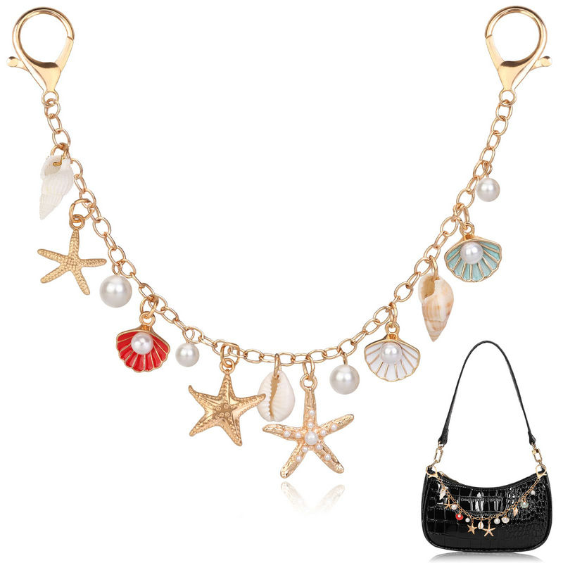 Bag Charms for Handbags Golden - Women Accessories Pack recension och pris