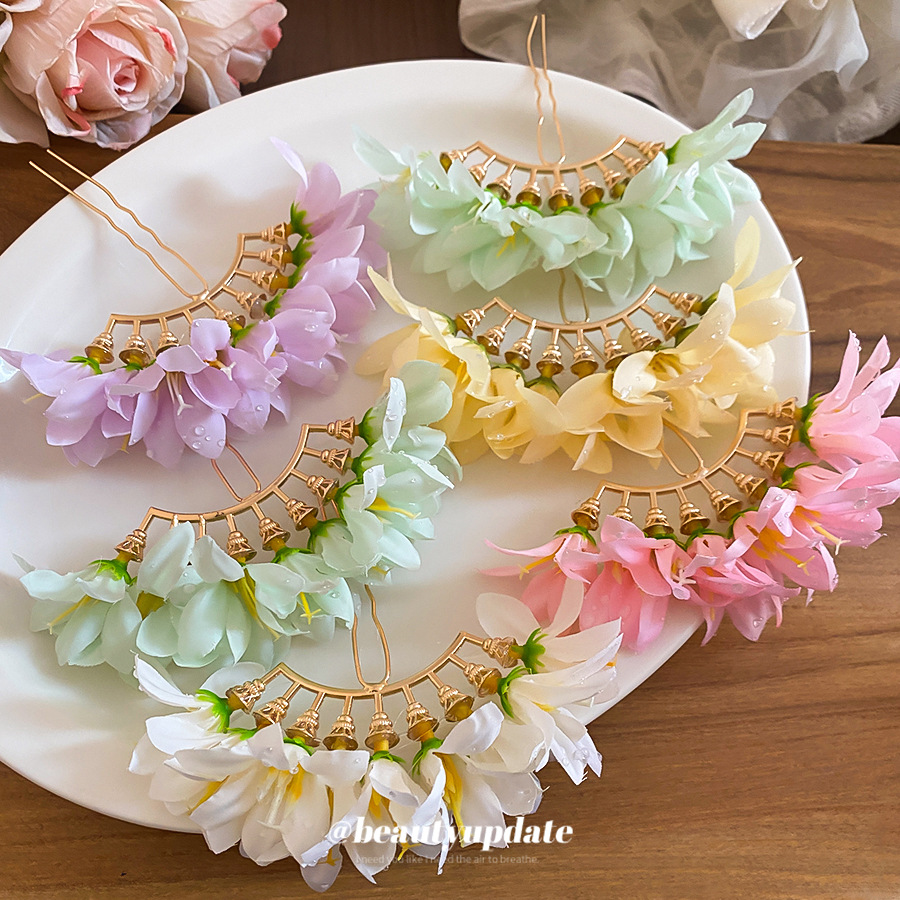 Sweet Elegant Pastoral Fabric  - Women Accessories Photos recension och pris