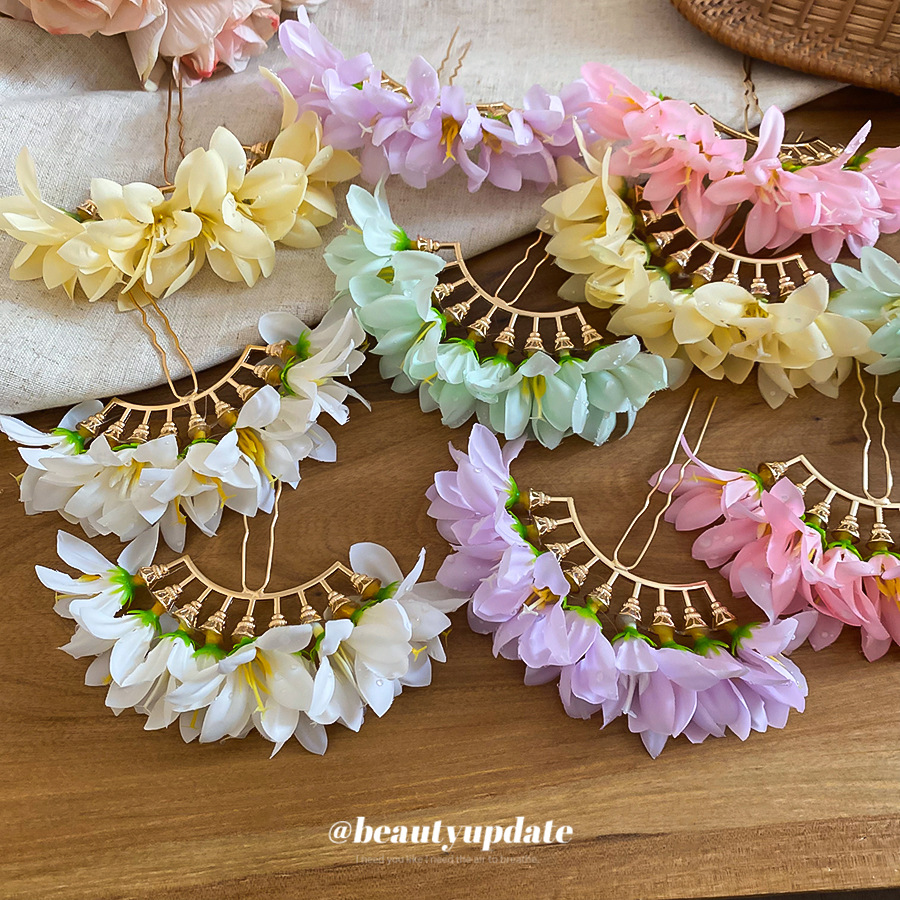 Sweet Elegant Pastoral Fabric  - Women Accessories Photos recension och pris