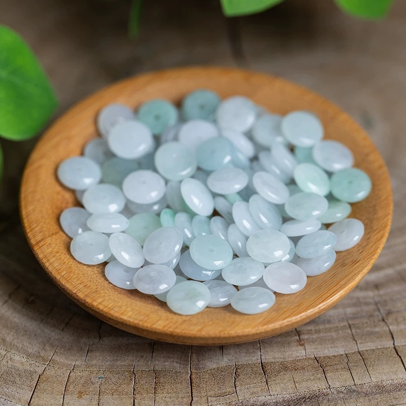 10pcs Natural Emerald White Ja - Women Accessories Bracelet recension och pris