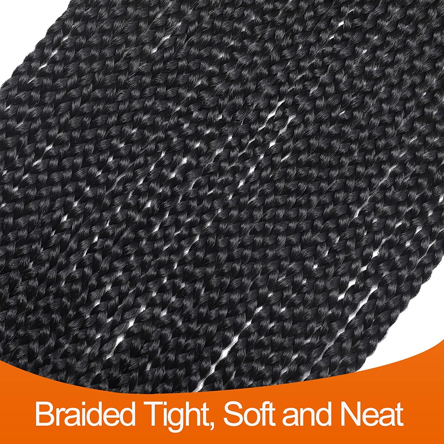 6 Packs Box Braids Crochet Hai - Women Accessories Pack recension och pris