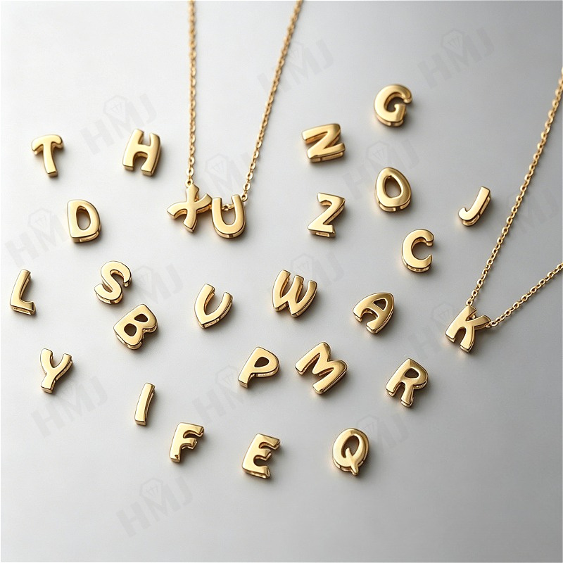 Letter Necklace S925 Silver Pl - Women Accessories Name In English recension och pris