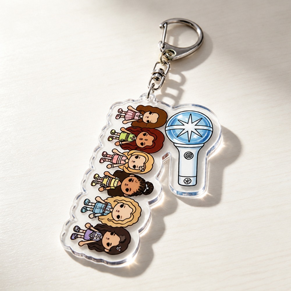 K-pop Katseye Keychain Accesso - Women Accessories Pack recension och pris