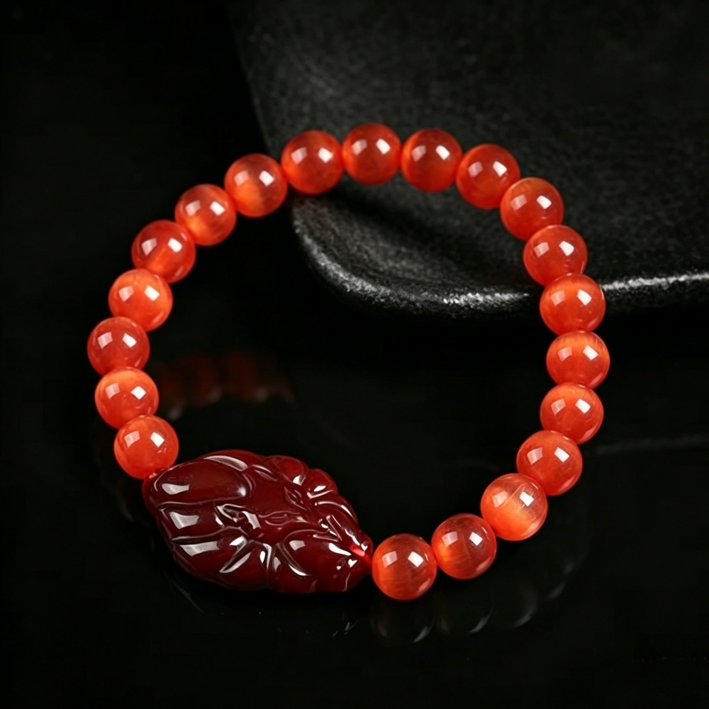Natural Real Jade Fox Carved B - Women Accessories Bracelet recension och pris