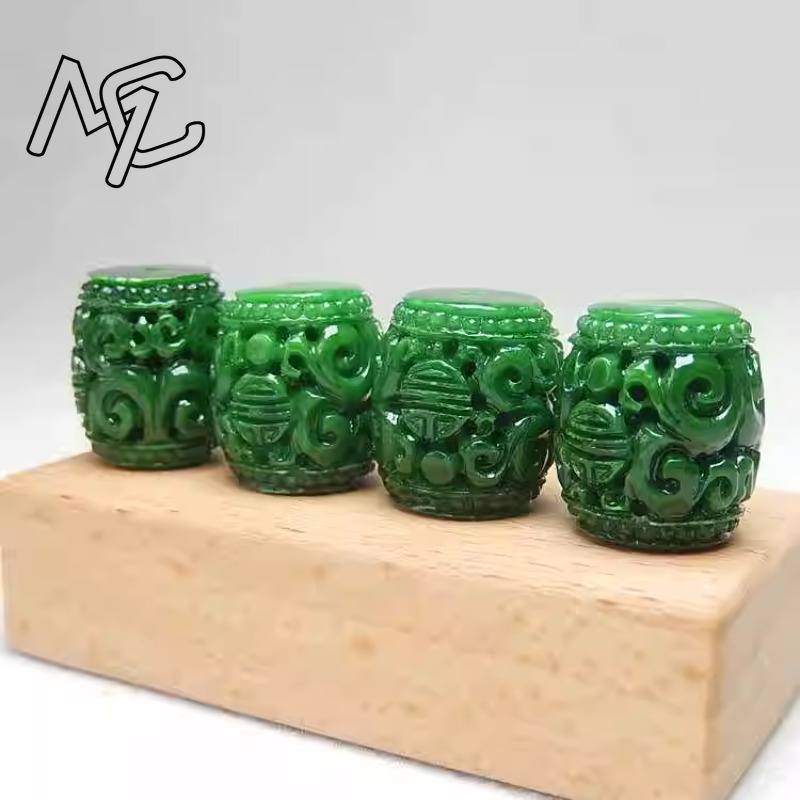 5pc Natural Green Jade Carving - Women Accessories Bracelet recension och pris