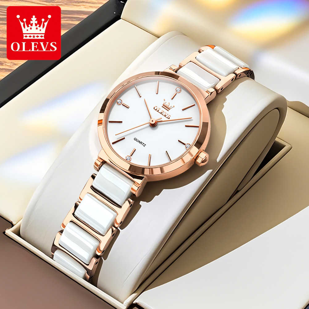 OLEVS Women Watch 5877 Luxury  - Women Accessories Bracelet recension och pris