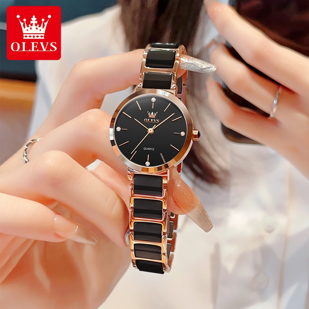 OLEVS Women Watch 5877 Luxury  - Women Accessories Bracelet recension och pris