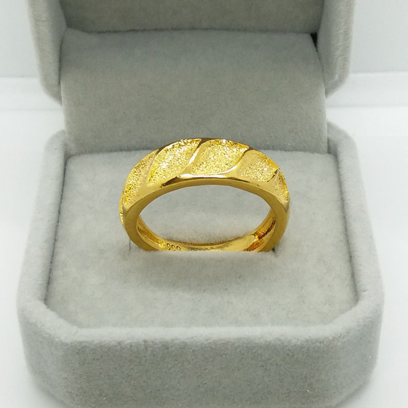 Classic Pure Plated Real 18k Y - Wrap Ring Gold recension och pris