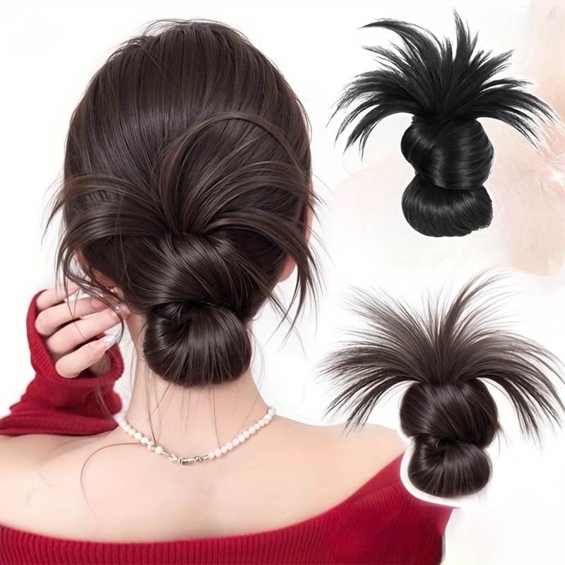 Low Synthetic Bun Ponytail Hai - Women Accessories Pack recension och pris