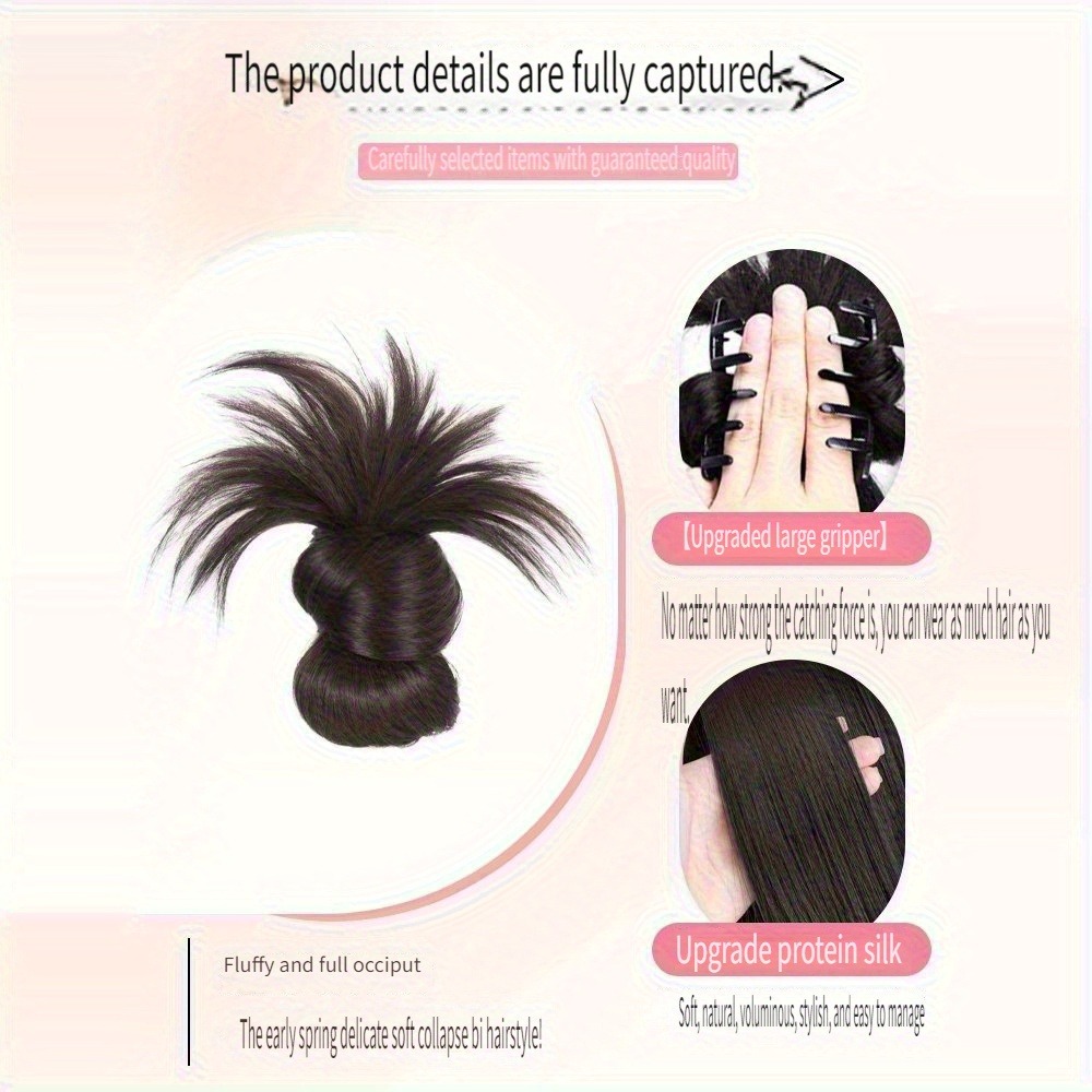 Low Synthetic Bun Ponytail Hai - Women Accessories Pack recension och pris