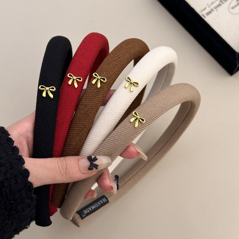 Fashion Gold Bow Headbands for - Wrap Ring Gold recension och pris