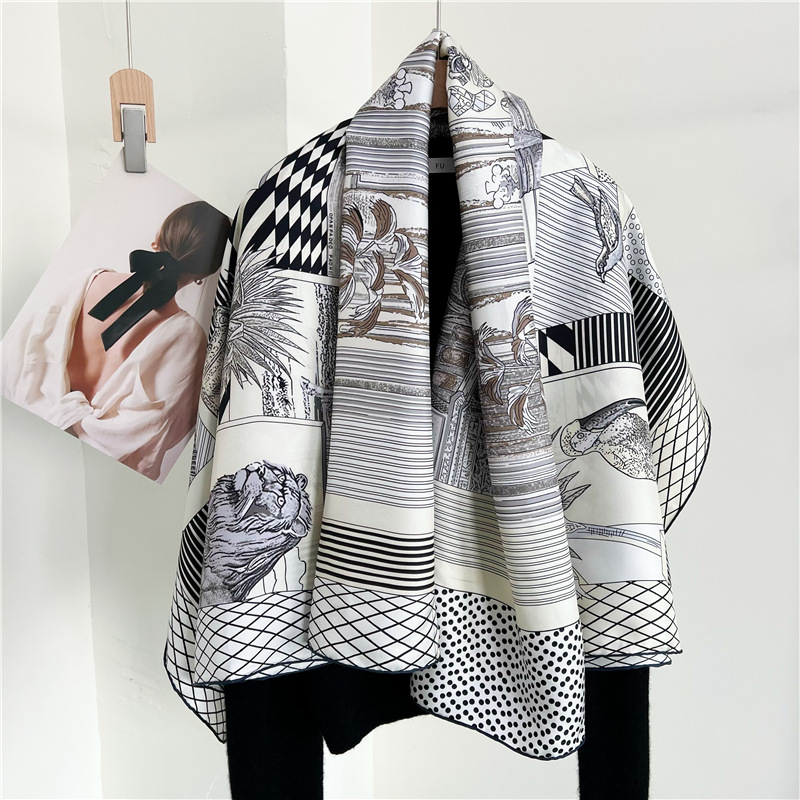 Large Silk Scarfs Brands Desig - Accessories Brand For Women recension och pris
