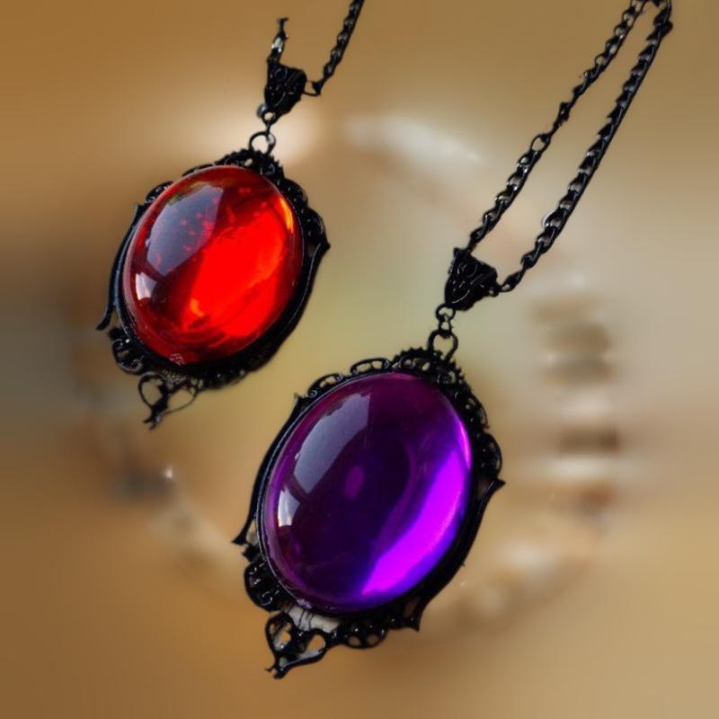 Vampire Bat Necklace, Blood Ca - Women'S Vampire Accessories recension och pris