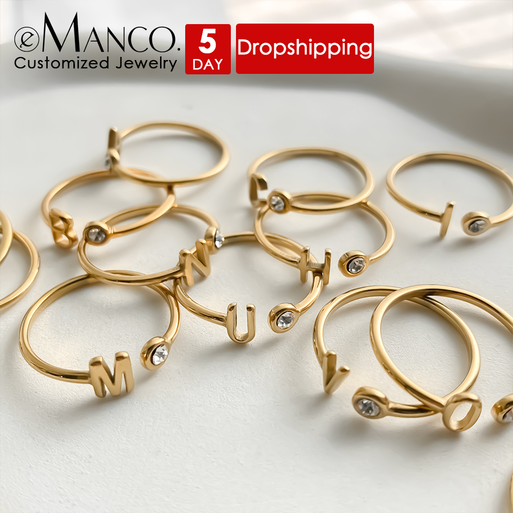 EMANCO  Custom Open End Rings  - Wrap Ring Gold recension och pris
