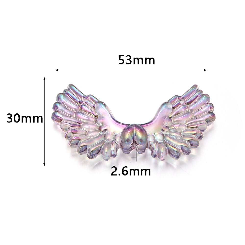 5pcs/lot AB Color Angel Wings  - Women Accessories Pack recension och pris