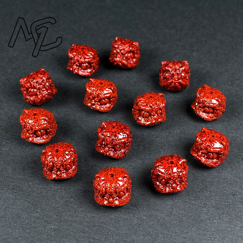 10pc Natural Cinnabar Crystal  - Women Accessories Bracelet recension och pris