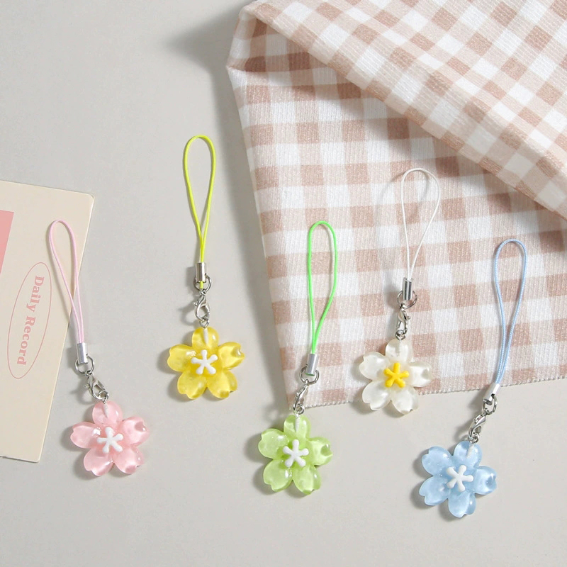 Colorful Resin Flower Phone Ch - Women Accessories Pack recension och pris