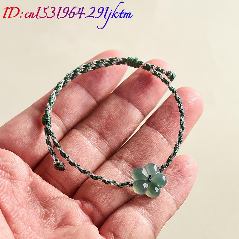 Burmese Jadeite Flower Bracele - Women Accessories Bracelet recension och pris