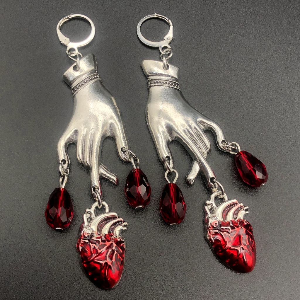 1 Pair Gothic Vampire Hand Sha - Women'S Vampire Accessories recension och pris