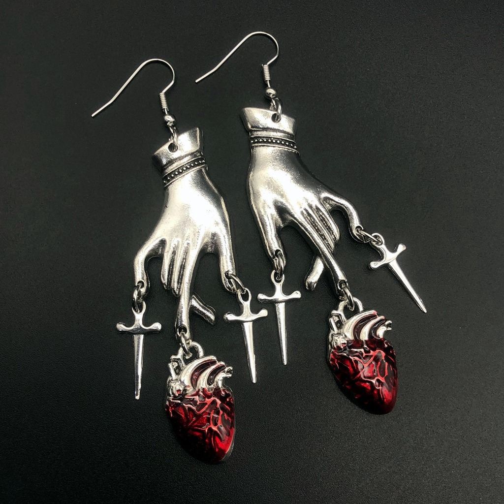 1 Pair Gothic Vampire Hand Sha - Women'S Vampire Accessories recension och pris