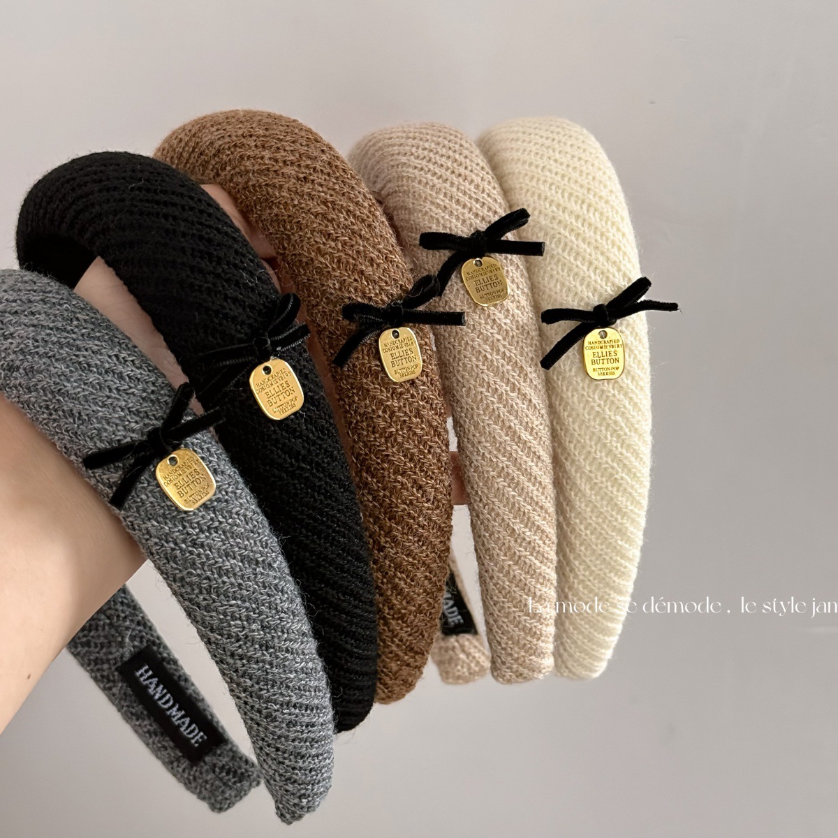 Brand New Gentle brown fabric  - Accessories Brand For Women recension och pris