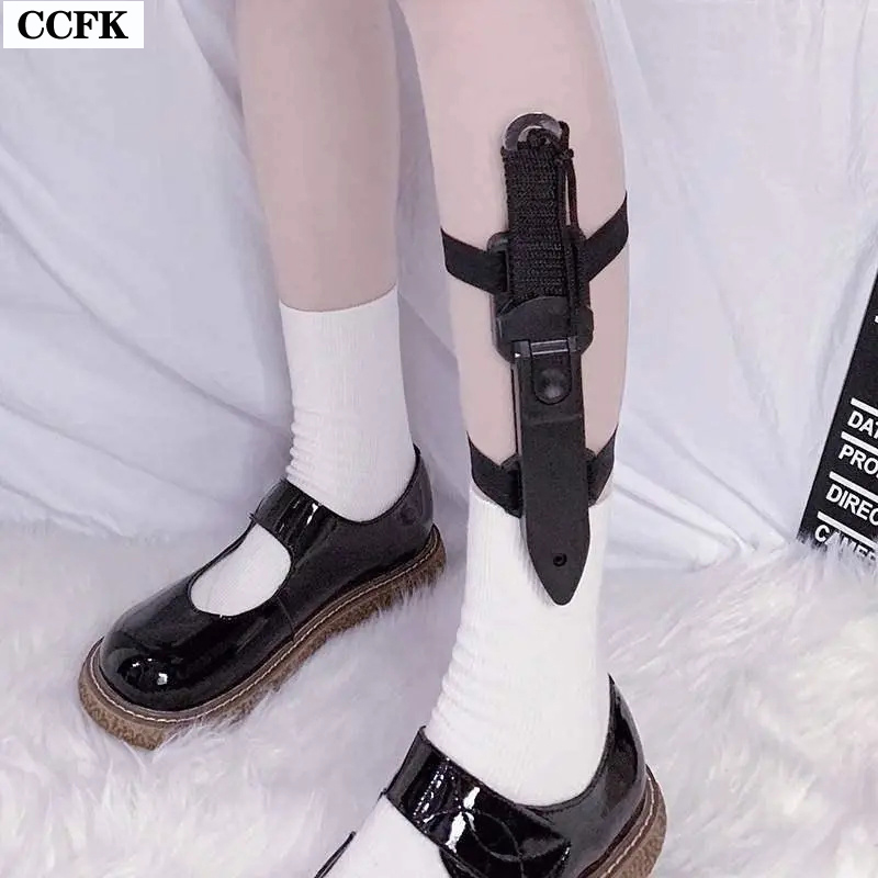 Goth Leg Ring Kawaii Knife Pro - Women'S Emo Accessories recension och pris